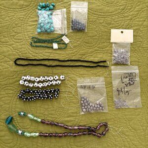 Assortment of Crafting Beads